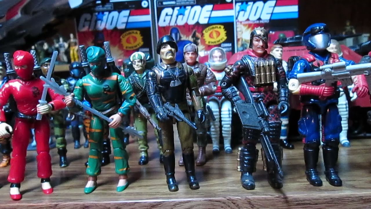 G.I.Joe 2003 Action Figure Versions Comparison - YouTube