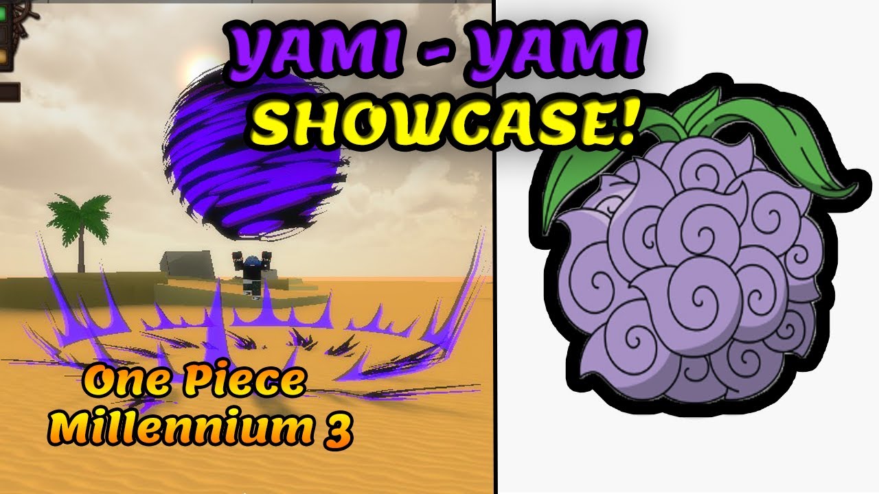 Showcase Yami Yami No Mi A One Piece Game - ROBLOX 