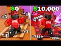 FREE TO PLAY vs PAY TO WIN in Roblox +1 Speed Keyboard Escape