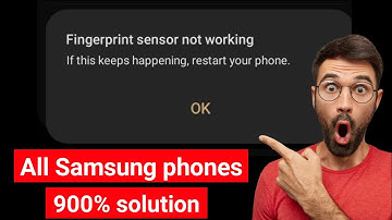 fingerprint sensor not working if this keeps happening restart your phone/fingerprint sensor problem