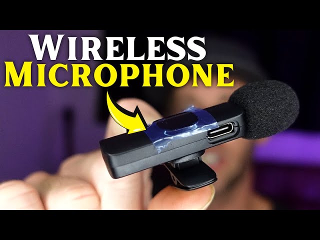 BZXZB Wireless Lavalier Microphone (UNBOXING & REVIEW!) 