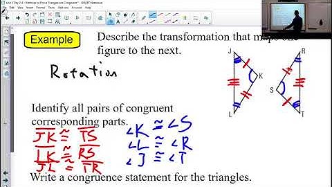 Congruent Triangles Part 1