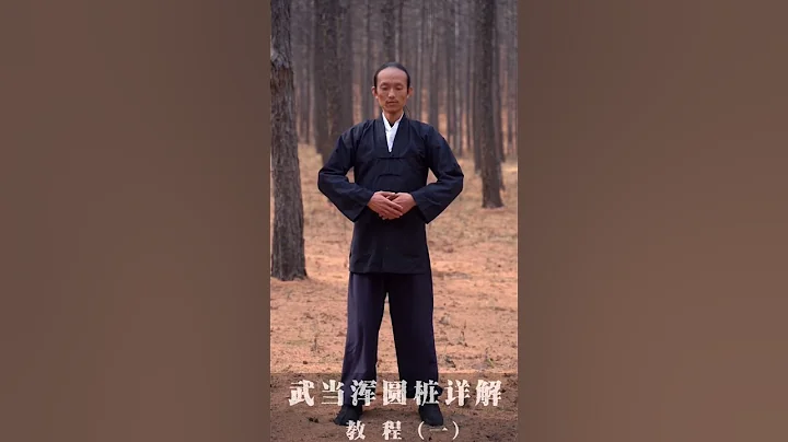 渾元樁站樁教程1。站樁是太極拳的基本功，看起來一動不動的功夫，其實藏著非常多的竅門 - 天天要聞