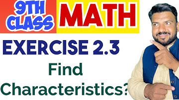 How to Find Characteristics in Logarithms | 9th Class Math | Log Chapter Full Explanation in Math