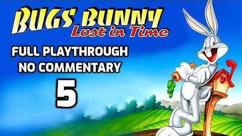 Bugs Bunny Lost in Time Full Playthrough | No Commentary | PS1 | HD | Part 5