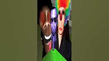 Rosalia, Ao oni and Angry Aughhh Chase me Nextbot  ¡¡¡  (Gmod)