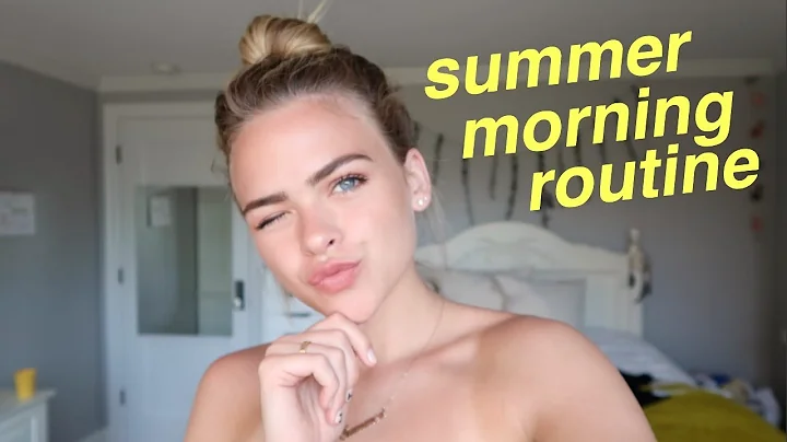 MY SUMMER MORNING ROUTINE | Summer Mckeen