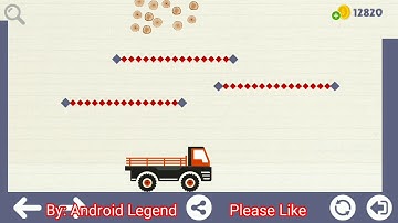 Brain physics map 3 level 106, 3 stars Android solution