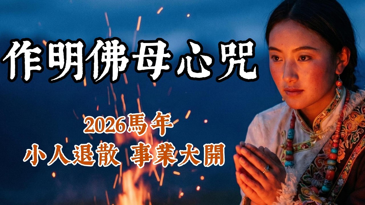 🚀 2026馬年貴人運爆發！《作明佛母心咒》：提升磁場人見人愛｜化解小人是非，讓你職場事業一馬當先 (Kurukulle Mantra)