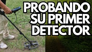 Probando Su Primer Detector De Metales #Detector #detectordemetales #metaldetector