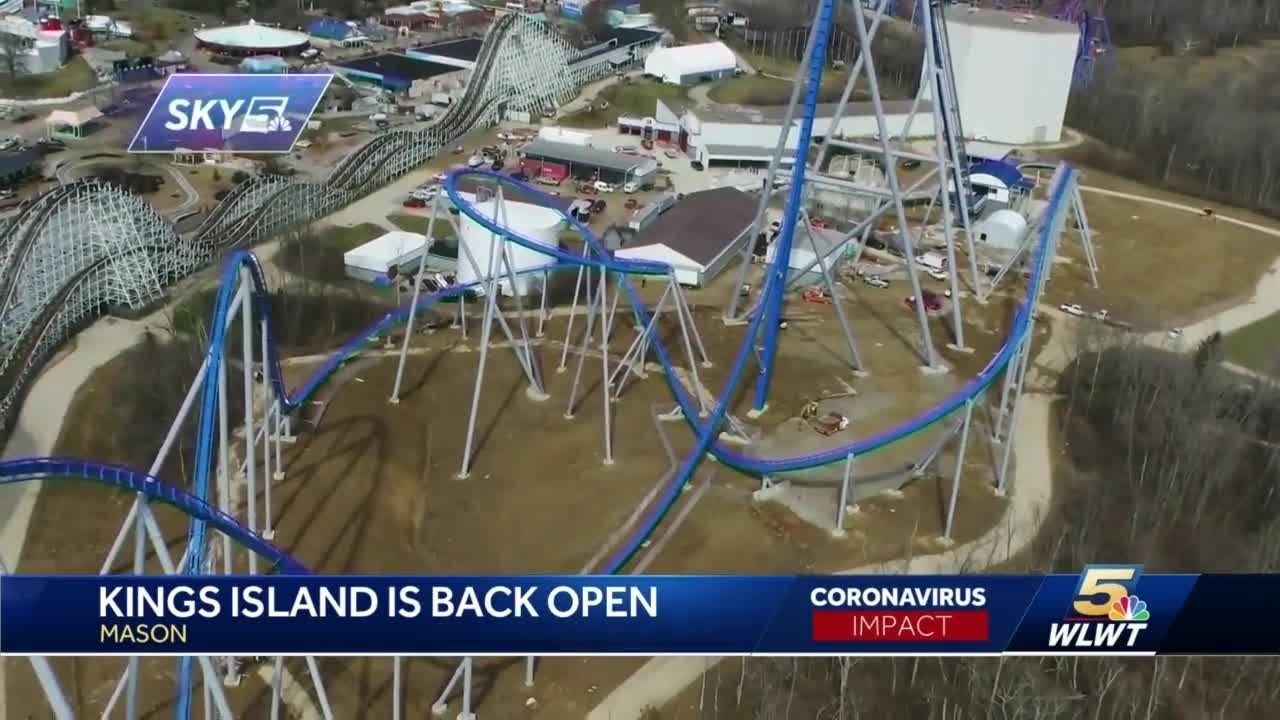 Kings Island opens to season pass holders for first time this season