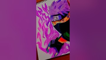 Kakashi drawing #stepbystep #tutorial #shortsfeed #shorts