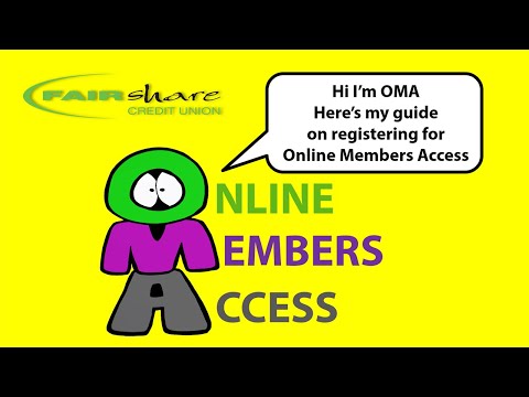 How to Register for Online Members Access