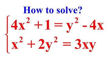 Math Olympiad Problem | How to solve system of equations