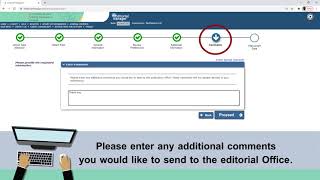 Submitting a New Manuscript Process: Editorial Manager System (EM)