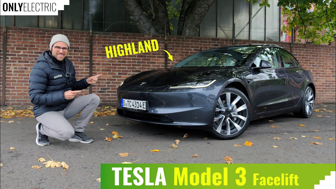 2024 Tesla Model 3 Highland  Advanced Electric Vehicle Review — Eightify