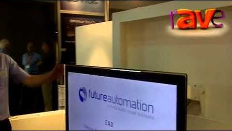CEDIA 2012: Future Automation Exhibits New Electronic Advance Bracket Motorized TV Mount