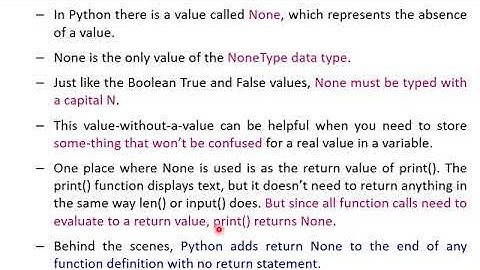 Python Programming: Function Return Values [VTU BE CSE 18CS55 ADP] (Module 1 - Lecture 8)