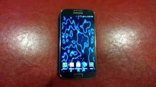 Samsung Galaxy S4 - Electric Plasma Live Wallpaper. screenshot 4