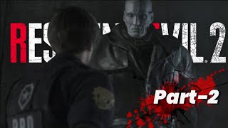 Escaping from RPD station || Resident Evil 2 Remake walkthrough gameplay #2