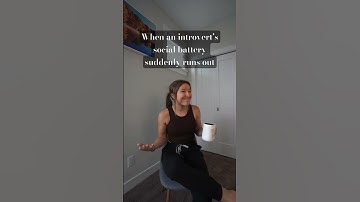 When your social battery suddenly runs out #introvert #shorts