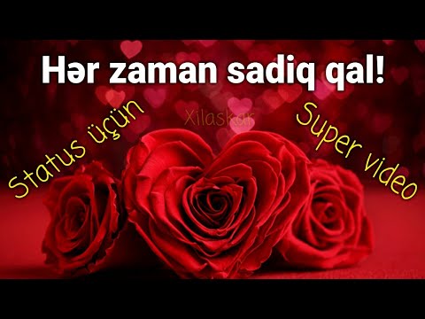 Hər zaman sadiq qal! - Super video status üçün (paylaşmağa dəyər)
