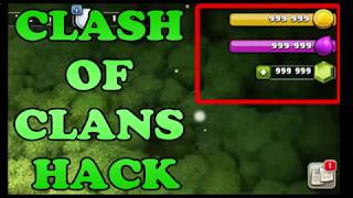Clash Of Clans Hack Unlimited Gems,Coins & Elixir 2018 Youtube
