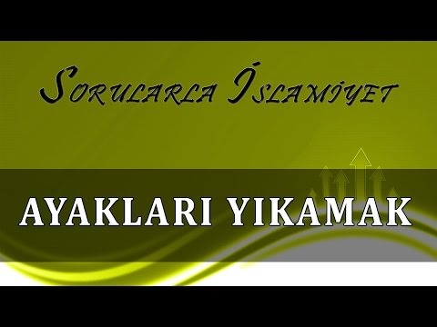 Ayakları yıkamak