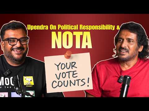 Upendra On NOTA & Political Responsibility | Gold Class Clips | Mayuurra Raghavendraa
