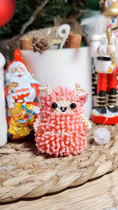 Чудик из бисера амигуруми #бисер #amigurumi #beads #beading #амигуруми ...
