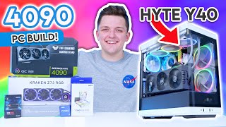 Insane $3000 RTX 4090 Gaming PC Build  ft. HYTE Y40!  [Full Build Guide w/ Benchmarks]