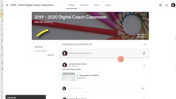 Google Classroom Part 3: Posting An Announcement