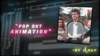 Character Pop Out Transition Like Tutorial After Effects Tutorial