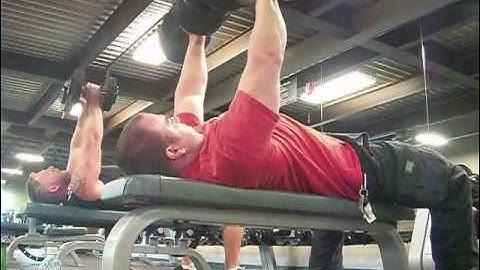 Dumbbell bench press 120 lbs each and drop sets 12-19-2011