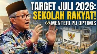 Menteri PU Dody Hanggodo Tegaskan Kualitas Pembangunan Sekolah Rakyat Tidak Boleh Dikompromikan
