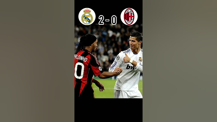 Real Madrid 🇪🇦 VS 🇮🇹 AC Milan 2010/11 Ronaldo VS Ronaldinho. #shorts #realmadrid #acmilan #ronaldo