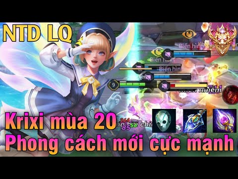 Video Krixi Mùa 20 Liên Quân Mobile | Cách chơi, lên đồ, phù... - youtube