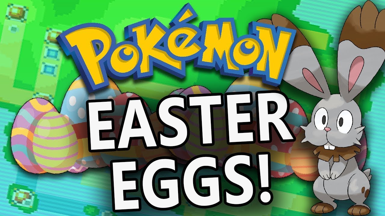 Easter Eggs in Pokemon Games! YouTube