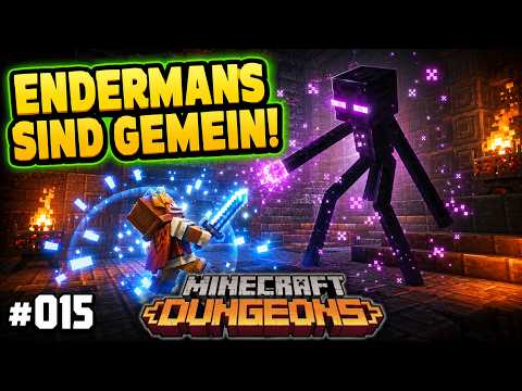 Minecraft Dungeons #015 | ENDERMEN ARE MEAN! Boss fight in the Nameless Kingdom