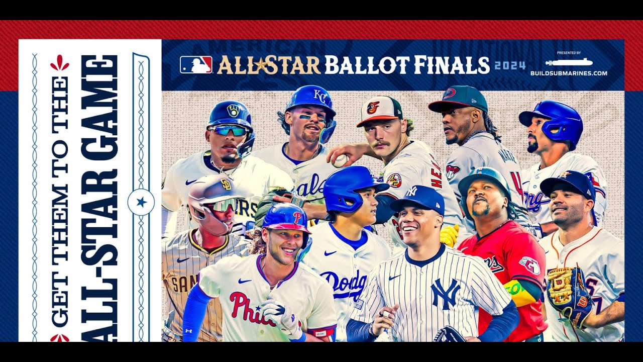 2024 MLB All Star Game Ballot Finals - YouTube