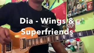 Dia  (Wings & Superfriends) - Guitar Solo Cover & Tutorial