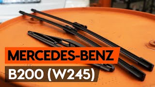 Skift Forrudevisker MERCEDES-BENZ B-CLASS (W245) - videovejledning