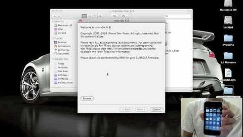TUTORIAL iPhone 3GS New Redsn0w 0.8 Jailbreak & Unlock 3.0 & 3.0.1
