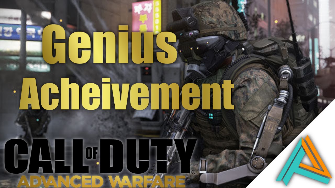 Call of Duty ADVANCED WARFARE Achievement Guide "Genius" 10G YouTube