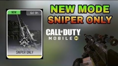 *New Mode* SNIPER ONLY CHALLENGE || COD MOBILE || Hindi Tutorial