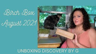 Birch Box August 2021 Unboxing
