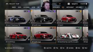 1h 42m of Uncut Car Building in Forza Motorsport to be Tuned in Practice (Twitch chat not shown)