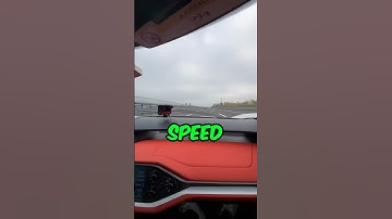 He was going at 312Km/h Until this happened