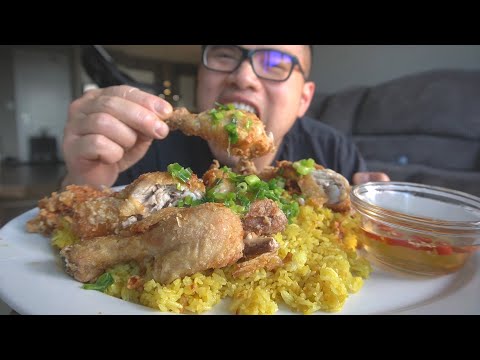 Video Hôm nay mình nấu CƠM GÀ RÁN XỐI MỠ - youtube