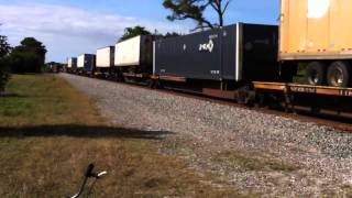 FEC TRAIN 101#645 intermodal train